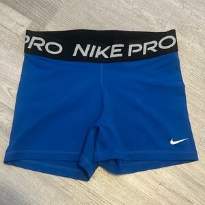 Nike pro blue